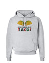 Stop Staring At My Tacos Hoodie Sweatshirt-Hoodie-TooLoud-AshGray-Small-Davson Sales