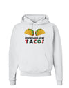 Stop Staring At My Tacos Hoodie Sweatshirt-Hoodie-TooLoud-White-Small-Davson Sales