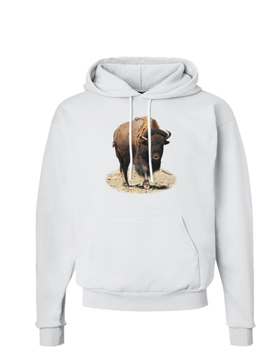 Strong Bison Cutout Hoodie Sweatshirt-Hoodie-TooLoud-White-Small-Davson Sales