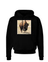 Strong Bison Dark Hoodie Sweatshirt-Hoodie-TooLoud-Black-Small-Davson Sales