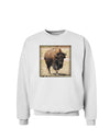 Strong Bison Sweatshirt-Sweatshirts-TooLoud-White-Small-Davson Sales