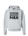 Strong Independent Man Hoodie Sweatshirt-Hoodie-TooLoud-AshGray-Small-Davson Sales