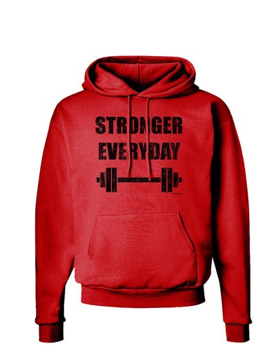 Stronger Everyday Gym Workout Hoodie Sweatshirt-Hoodie-TooLoud-Red-Small-Davson Sales