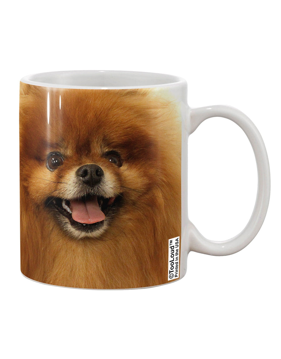 Stunning 11 oz Coffee Mug with Adorable Red Pomeranian Print - TooLoud-11 OZ Coffee Mug-TooLoud-White-Davson Sales