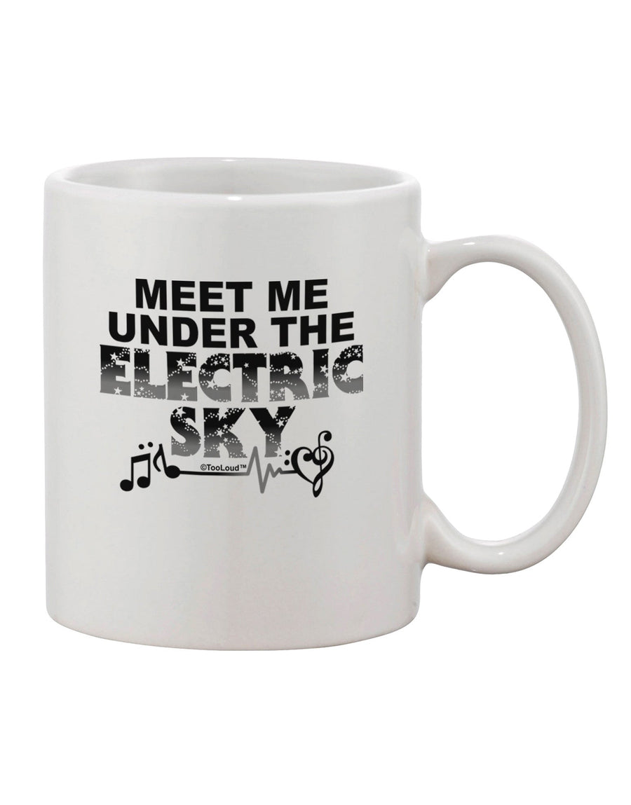 Stunning Electric Sky Black and White Printed 11 oz Coffee Mug - TooLoud-11 OZ Coffee Mug-TooLoud-White-Davson Sales