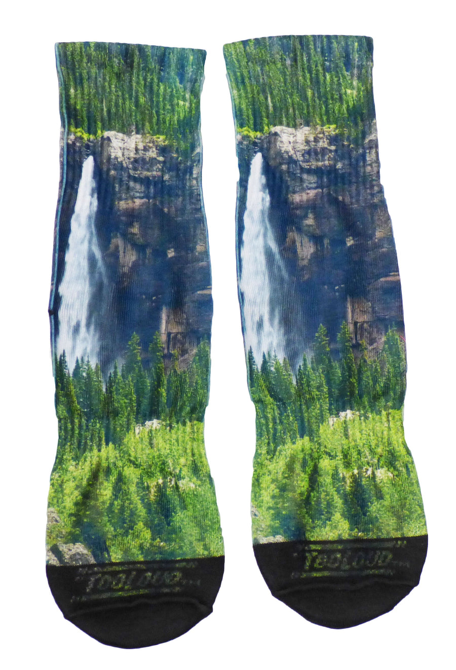 Stunning Natural Beauty - Cliffs Adult Crew Socks All Over Print by TooLoud-Socks-TooLoud-White-Ladies-4-6-Davson Sales