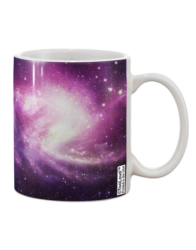 Stunning Purple Galaxy AOP Printed 11 oz Coffee Mug - Elevate Your Sipping Experience TooLoud-11 OZ Coffee Mug-TooLoud-White-Davson Sales