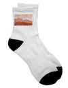 Stunning Red Planet Landscape Adult Short Socks - TooLoud-Socks-TooLoud-White-Ladies-4-6-Davson Sales
