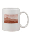 Stunning Red Planet Landscape Design on an Exquisite 11 oz Coffee Mug - TooLoud-11 OZ Coffee Mug-TooLoud-White-Davson Sales