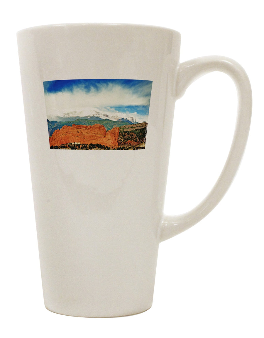 Stunning Scenery 16 Ounce Conical Latte Coffee Mug - TooLoud-Conical Latte Mug-TooLoud-White-Davson Sales