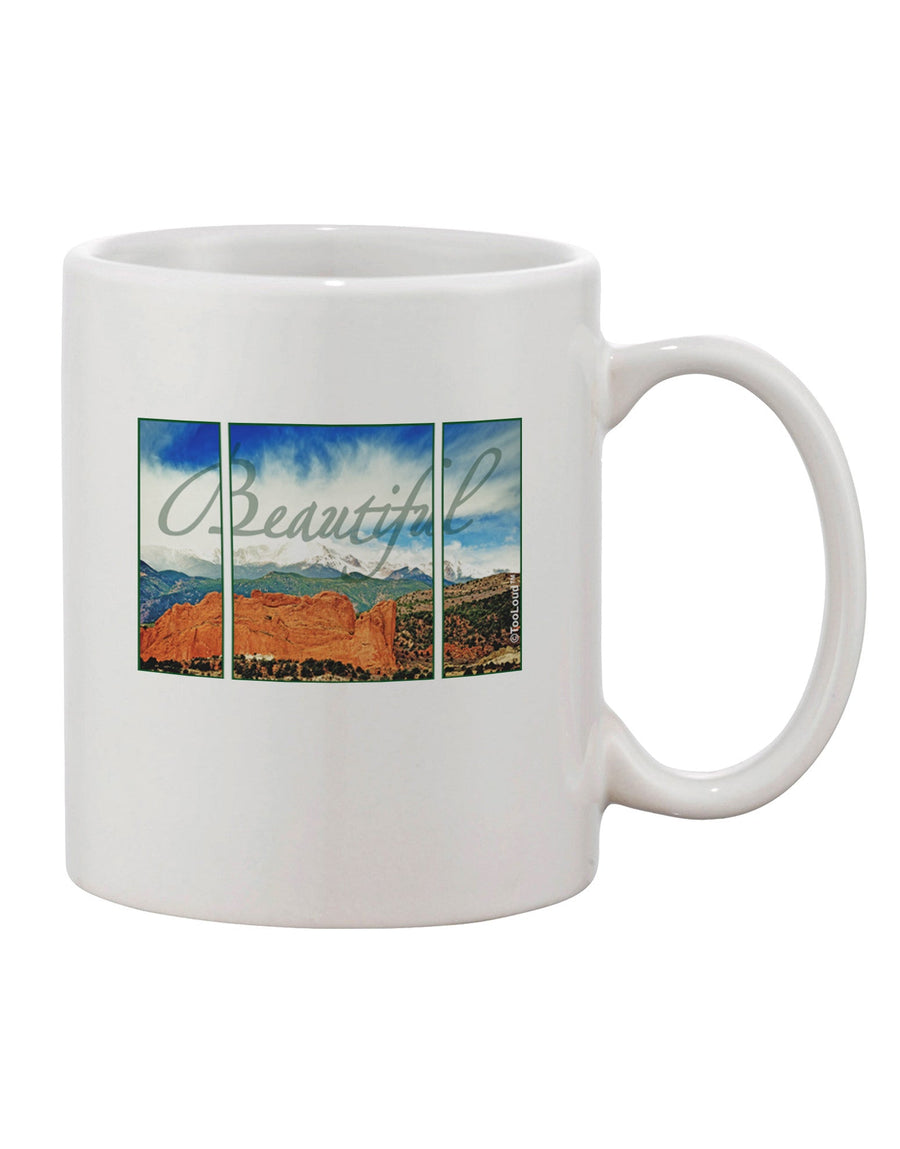 Stunning Scenery Text-Printed 11 oz Coffee Mug - TooLoud-11 OZ Coffee Mug-TooLoud-White-Davson Sales