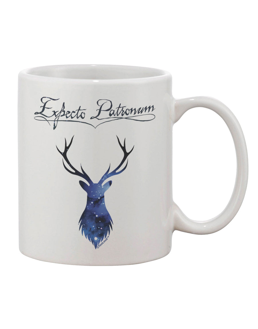 Stunningly Crafted Expecto Patronum Space Stag Printed 11 oz Coffee Mug - TooLoud-11 OZ Coffee Mug-TooLoud-White-Davson Sales