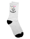 Stylish Adult Crew Socks for the Spouses of Veterans - TooLoud-Socks-TooLoud-White-Ladies-4-6-Davson Sales