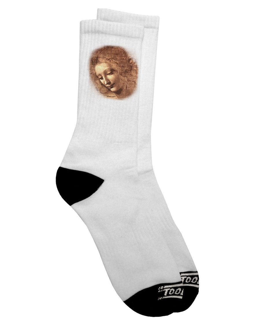 Stylish Adult Crew Socks for Women with Disheveled Hair - TooLoud-Socks-TooLoud-White-Ladies-4-6-Davson Sales