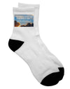 Stylish Adult Short Socks for Every Occasion - TooLoud-Socks-TooLoud-White-Ladies-4-6-Davson Sales