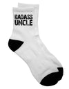 Stylish Adult Short Socks for the Cool Uncle - TooLoud-Socks-TooLoud-White-Ladies-4-6-Davson Sales
