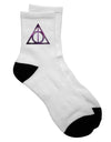 Stylish Adult Short Socks with Enchanting Magic Symbols - TooLoud-Socks-TooLoud-White-Ladies-4-6-Davson Sales