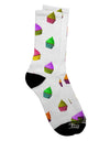 Stylish All Over Print Adult Crew Socks - Perfect for Cupcake Lovers - TooLoud-Socks-TooLoud-White-Ladies-4-6-Davson Sales