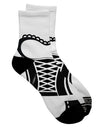 Stylish All Over Print French Maid AOP Adult Short Socks - TooLoud-Socks-TooLoud-White-Ladies-4-6-Davson Sales