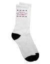 Stylish and Adorable Adult Crew Socks - TooLoud-Socks-TooLoud-White-Ladies-4-6-Davson Sales