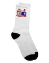 Stylish and Comfortable Adult Crew Socks by Rollin' With Ben - TooLoud-Socks-TooLoud-White-Ladies-4-6-Davson Sales