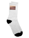 Stylish and Comfortable Adult Crew Socks by Victor Mines - TooLoud-Socks-TooLoud-White-Ladies-4-6-Davson Sales