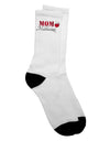 Stylish and Comfortable Adult Crew Socks for Moms - TooLoud-Socks-TooLoud-White-Ladies-4-6-Davson Sales