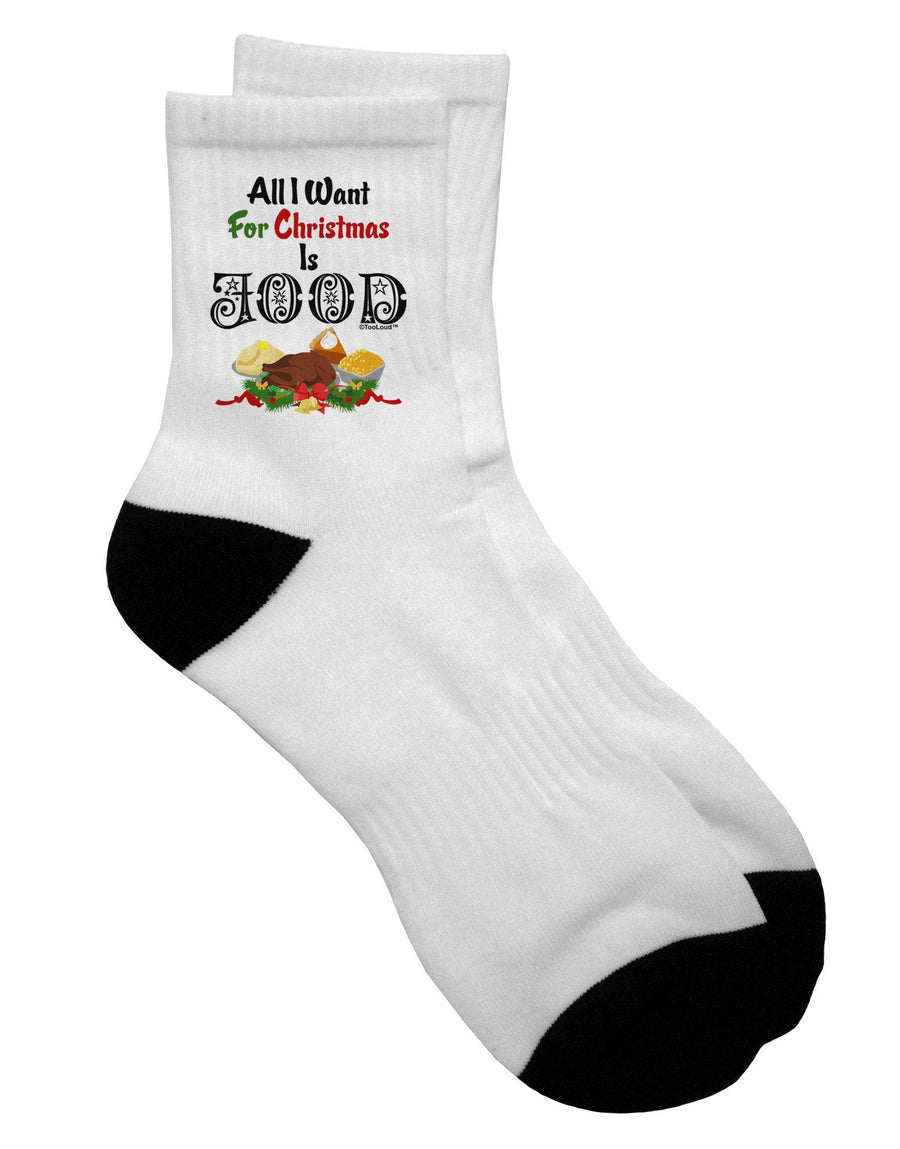 Stylish and Comfortable Adult Short Socks for Food Enthusiasts - TooLoud-Socks-TooLoud-White-Mens-9-13-Davson Sales