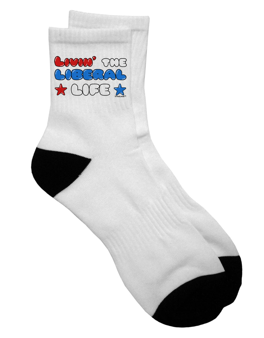 Stylish and Comfortable Adult Short Socks - TooLoud-Socks-TooLoud-White-Ladies-4-6-Davson Sales