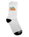 Stylish and Comfortable Dark Adult Socks - TooLoud-Socks-TooLoud-Crew-Ladies-4-6-Davson Sales