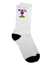 Stylish and Comfortable Owl Purple Adult Crew Socks - TooLoud-Socks-TooLoud-White-Ladies-4-6-Davson Sales