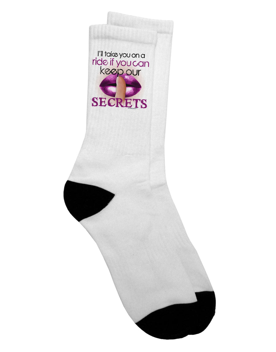 Stylish and Covert Adult Crew Socks - TooLoud-Socks-TooLoud-White-Ladies-4-6-Davson Sales