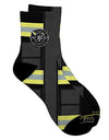 Stylish and Durable Firefighter Black AOP Adult Short Socks - TooLoud-Socks-TooLoud-White-Ladies-4-6-Davson Sales