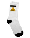 Stylish and Functional Slippery When Wet Crew Socks - TooLoud-Socks-TooLoud-White-Ladies-4-6-Davson Sales