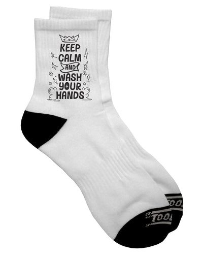 Stylish and Hygienic Dark Adult Socks for Maintaining a Calm Demeanor - TooLoud-Socks-TooLoud-Short-Ladies-4-6-Davson Sales