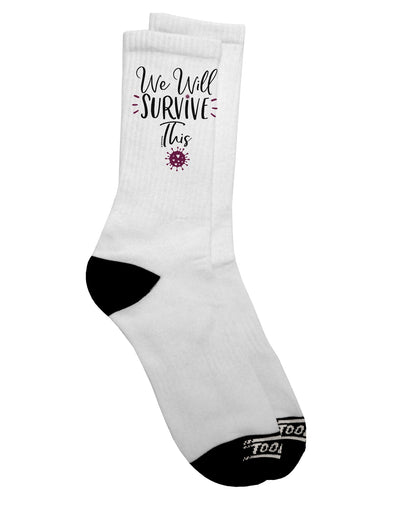 Stylish and Resilient Adult Socks for the Modern Individual - TooLoud-Socks-TooLoud-Crew-Ladies-4-6-Davson Sales