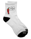 Stylish and Spicy Dark Adult Socks - TooLoud-Socks-TooLoud-Short-Ladies-4-6-Davson Sales
