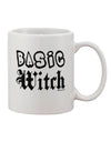 Stylish and Spooky Basic Witch Printed 11 oz Coffee Mug - TooLoud-11 OZ Coffee Mug-TooLoud-White-Davson Sales