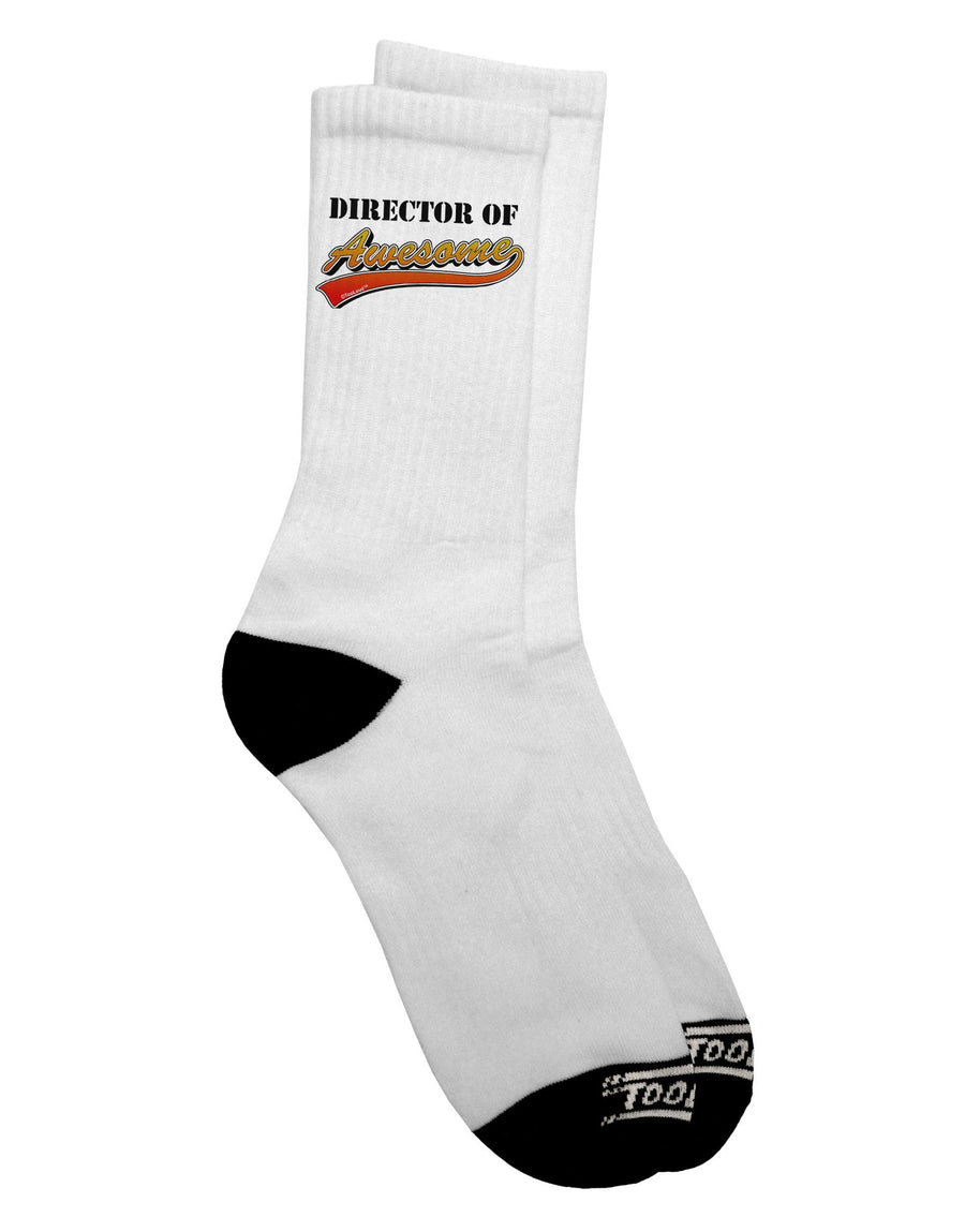 Stylish and Trendy Adult Crew Socks for the Discerning Director - TooLoud-Socks-TooLoud-White-Ladies-4-6-Davson Sales