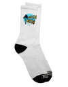 Stylish and Trendy Adult Crew Socks - TooLoud-Socks-TooLoud-White-Ladies-4-6-Davson Sales