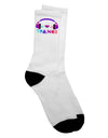 Stylish and Trendy Heart Trance Adult Crew Socks - TooLoud-Socks-TooLoud-White-Ladies-4-6-Davson Sales