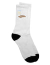 Stylish and Trendy Milk and Cookies Design Adult Crew Socks - TooLoud-Socks-TooLoud-White-Ladies-4-6-Davson Sales