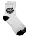 Stylish and Trendy Pho Sho Dark Adult Socks - TooLoud-Socks-TooLoud-Short-Ladies-4-6-Davson Sales