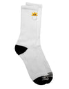 Stylish and Vibrant Adult Crew Socks - Enhance Your Wardrobe with Sunshine In My Pocket - TooLoud-Socks-TooLoud-White-Ladies-4-6-Davson Sales