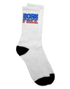 Stylish Born Free Color Adult Crew Socks - Enhance Your Wardrobe with TooLoud-Socks-TooLoud-White-Ladies-4-6-Davson Sales