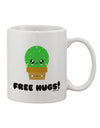 Stylish Cactus - Embraceable 11 oz Coffee Mug - TooLoud-11 OZ Coffee Mug-TooLoud-White-Davson Sales