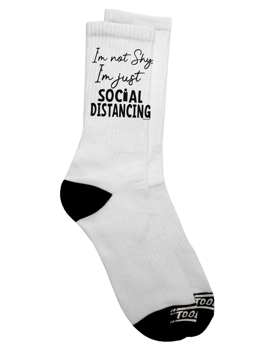 Stylish Dark Adult Socks for the Socially Distanced Individual - TooLoud-Socks-TooLoud-Short-Ladies-4-6-Davson Sales