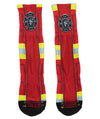 Stylish Firefighter Red AOP Adult Crew Socks with All Over Print - TooLoud-Socks-TooLoud-White-Ladies-4-6-Davson Sales