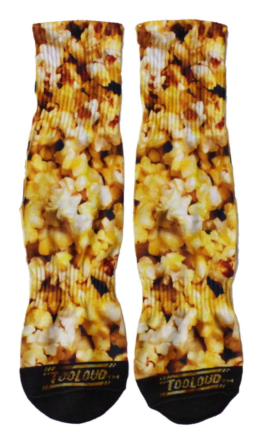 Stylish Popcorn All Over Print Adult Crew Socks - TooLoud-Socks-TooLoud-White-Ladies-4-6-Davson Sales