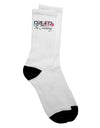 Stylish Raver-Inspired Adult Crew Socks - TooLoud-Socks-TooLoud-White-Ladies-4-6-Davson Sales